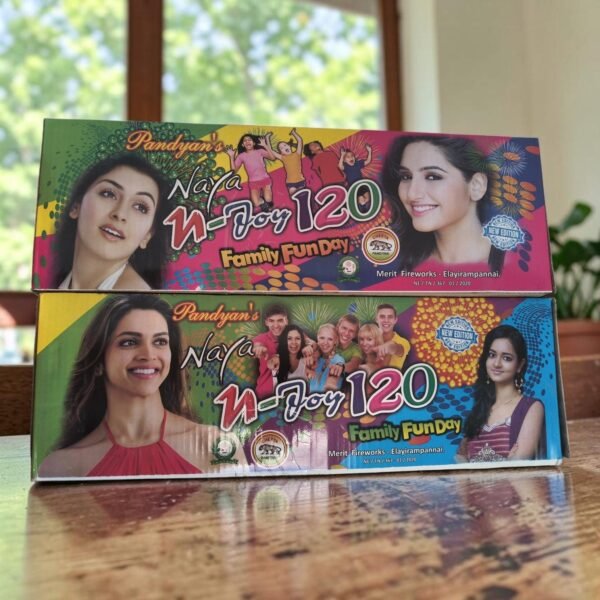 120 Shot Multi Colour