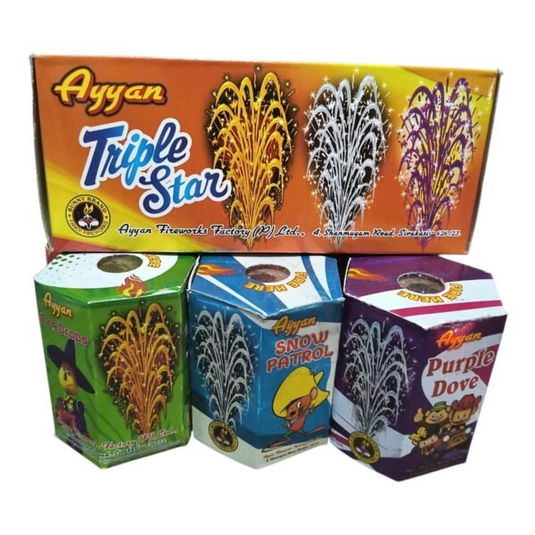Ayyan - Little Dove / Triple Star - 3 pieces/Box